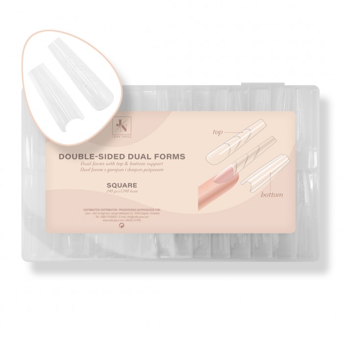 Double Sided Dual Forms Coffin 240pcs Double Sided Dual Forms Coffin 240pcs