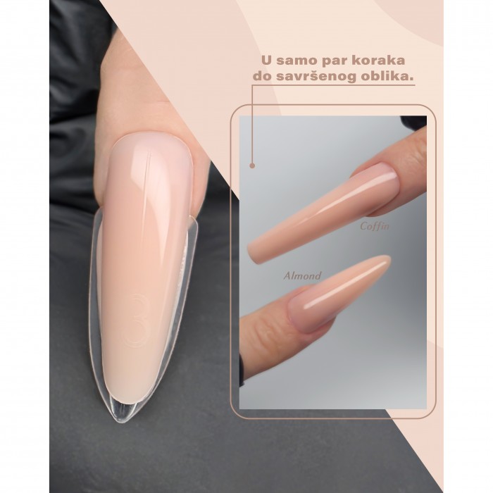Double Sided Dual Forms Coffin 240pcs
