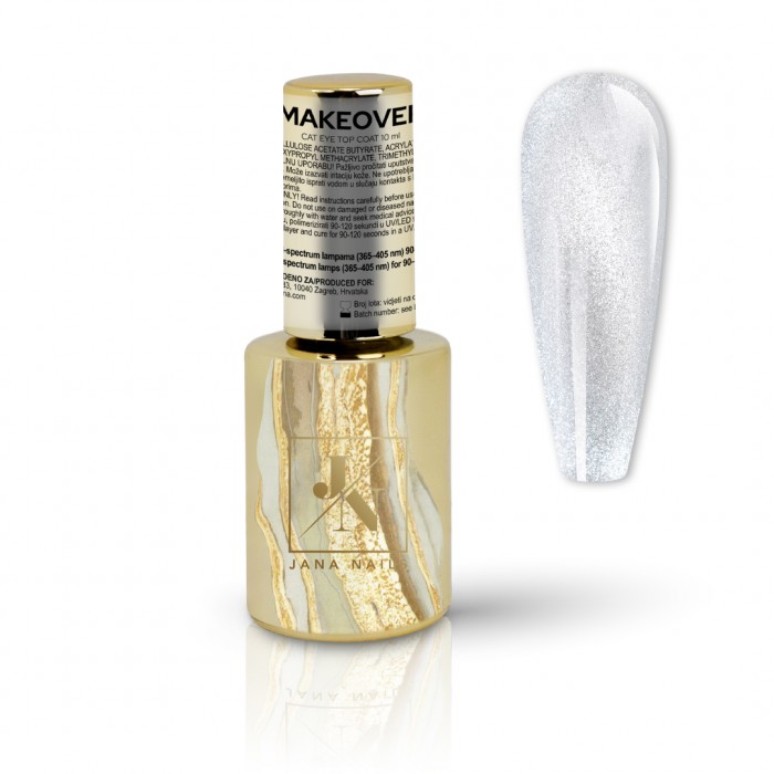 Makeover Cat Eye Top Coat - 10ml