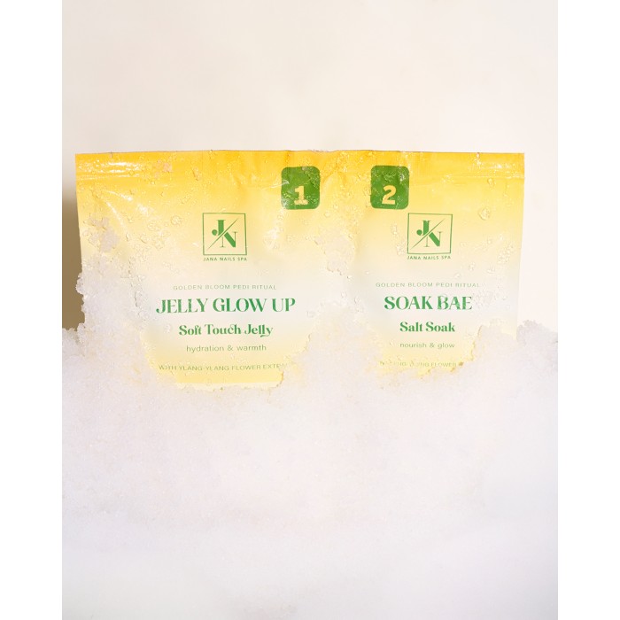 Golden Bloom - Jelly pedi ritual 2x50g