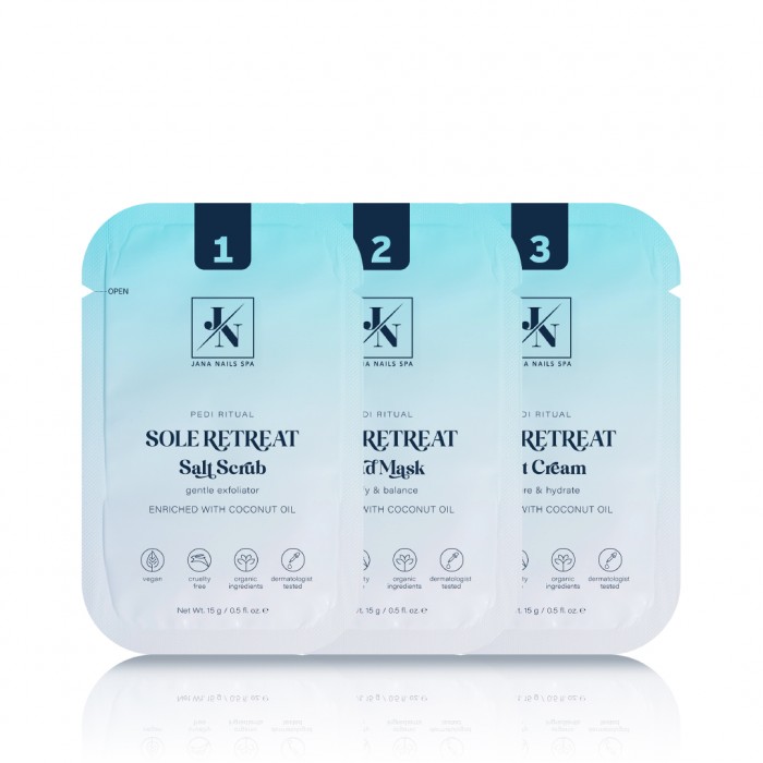 Sole Retreat - 3 step pedi ritual 3x15g