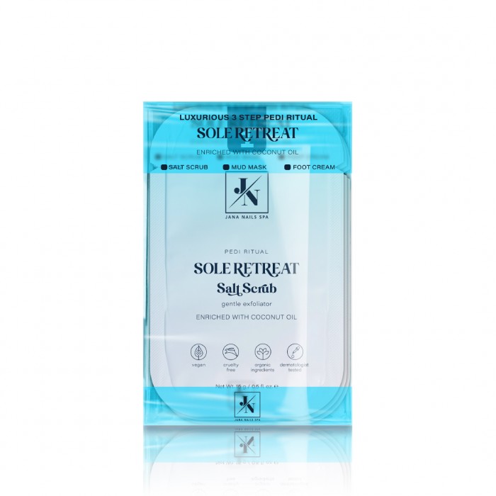 Sole Retreat - 3 step pedi ritual 3x15g Sole Retreat - 3 step pedi ritual 3x15g