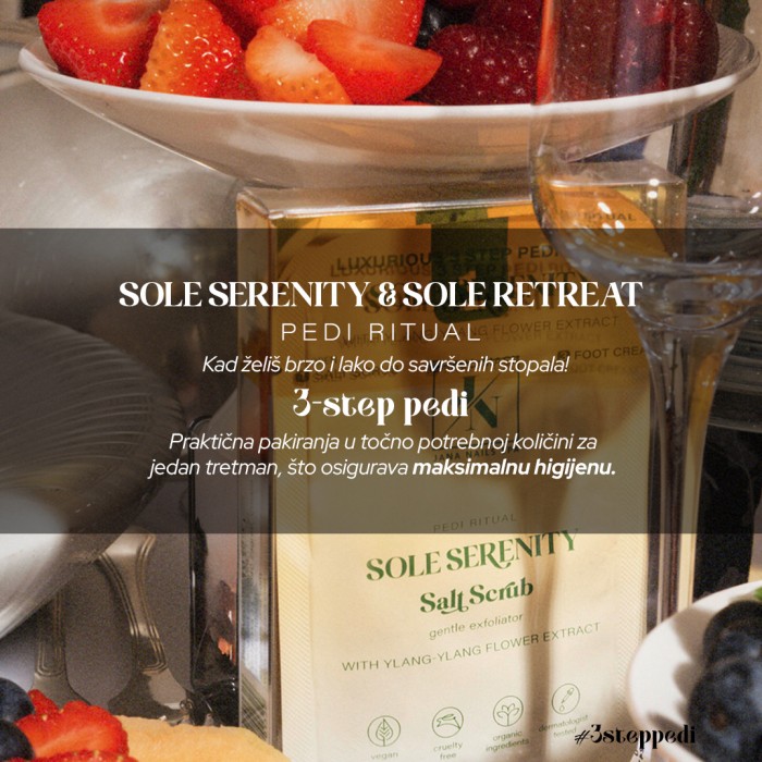 Sole Serenity - 3 step pedi ritual 3x15g