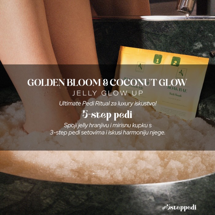 Coconut Glow - Jelly pedi ritual 2x50g