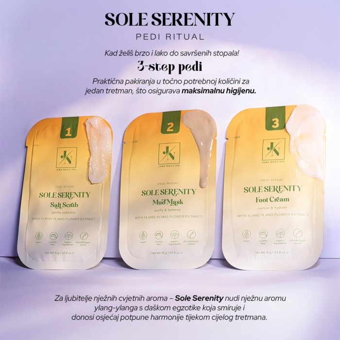 Sole Serenity - 3 step pedi ritual 3x15g