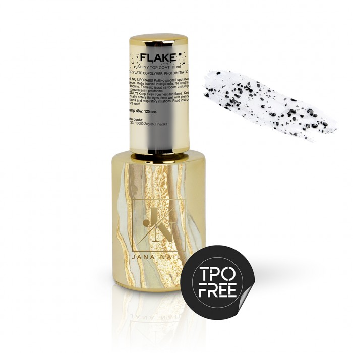 Flake Top Coat - Shiny 10ml