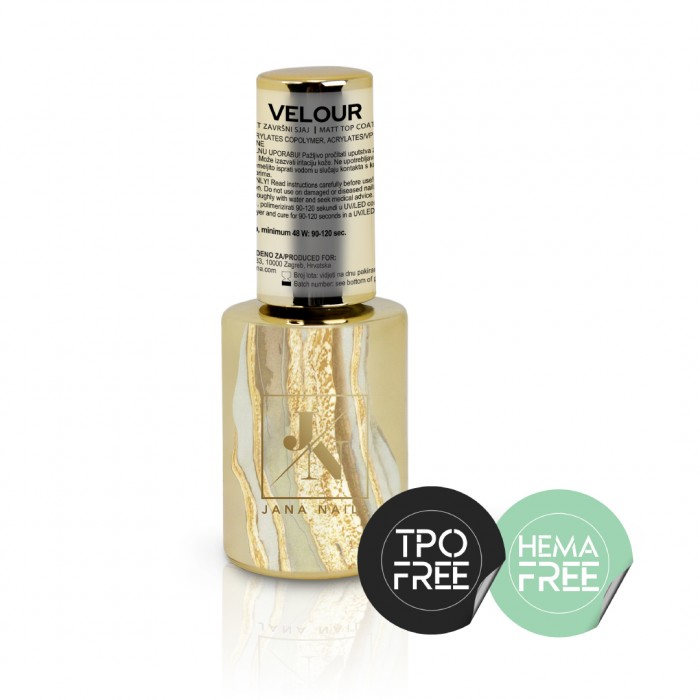 Velour Matt Top Coat 10ml