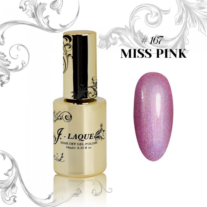  J.-Laque #167 - Miss Pink / HOLO 10ml