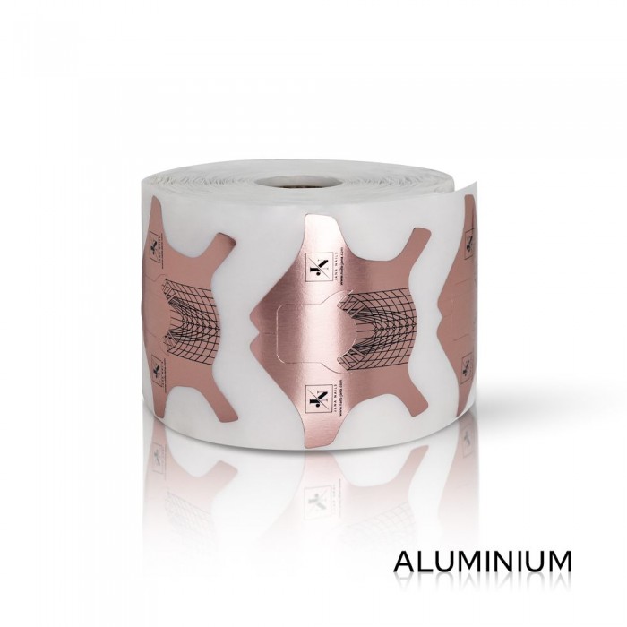 Jn rose gold aluminium forms / small - 500pcs