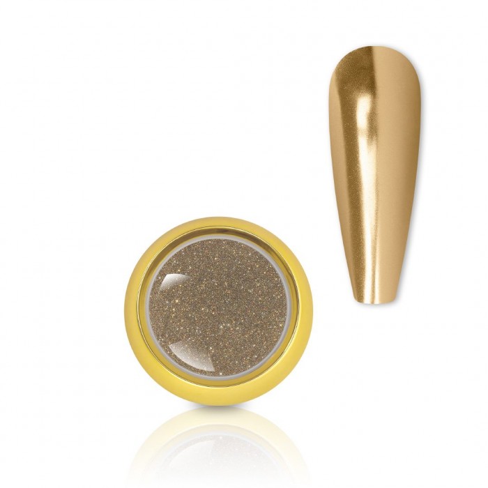 Chrome Mirror Powder Old Money 0.5gr Chrome Mirror Powder Old Money 0.5gr