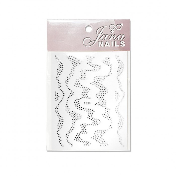Nail Stickers - Dots Silver