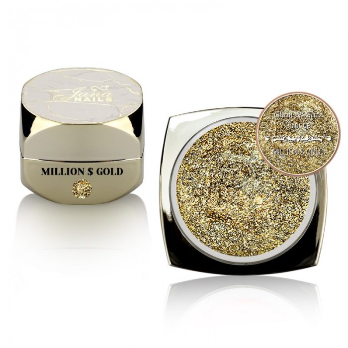 Glam & Glitz Color Gel - Million $ Gold