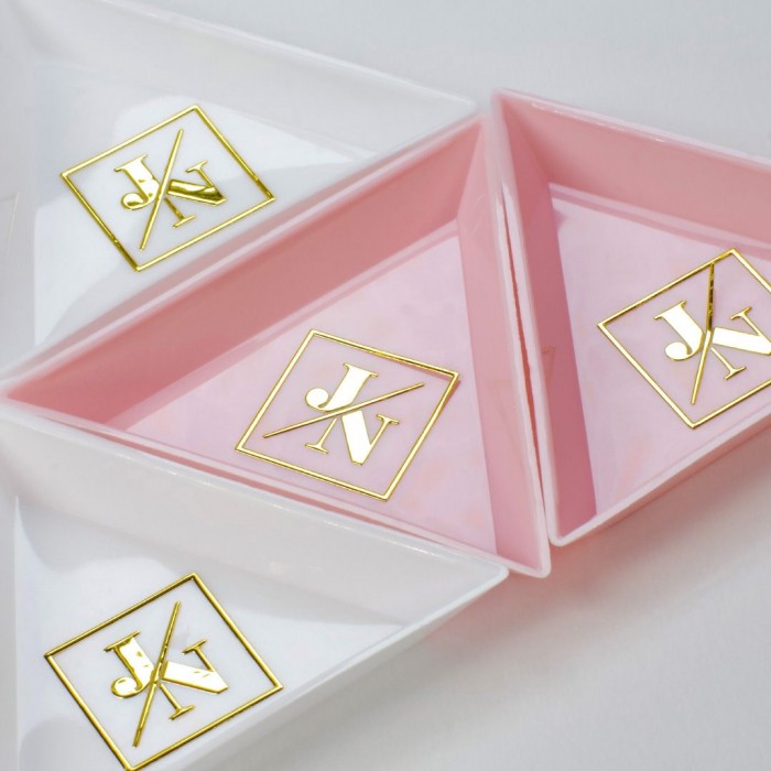 Mini Triangle Tray JN Pink