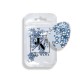 Opal Blue Diamonds Mix Size 100pcs