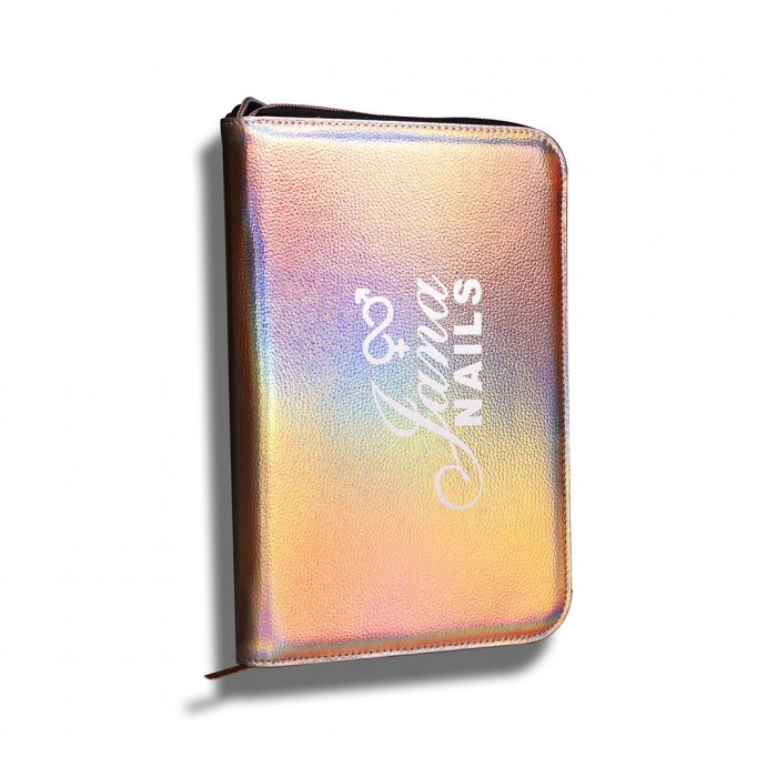 JN Case For Brushes - Rose Gold Holo