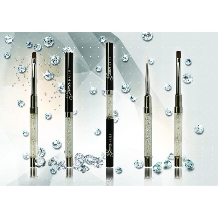 Double Sided Brush With Diamonds JN-EXC1