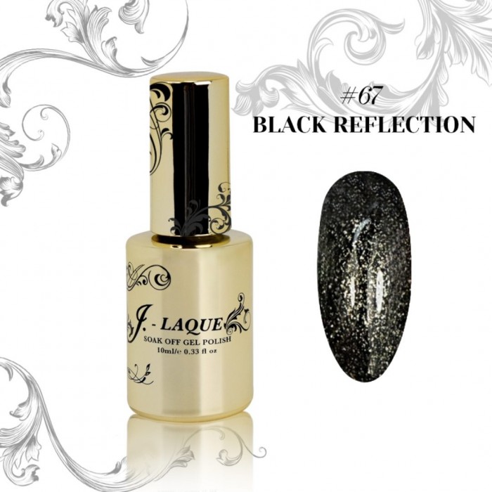  J.-Laque #67 - Black Reflection 10ml