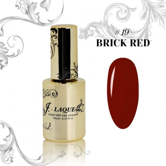  J.-Laque #19 - Brick Red 10ml