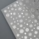 Nail Stickers Stars & Snowflakes - Silver